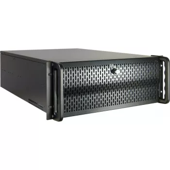 Serverbehuizing Inter-Tech IPC 4U-4129L rack metallic zilver