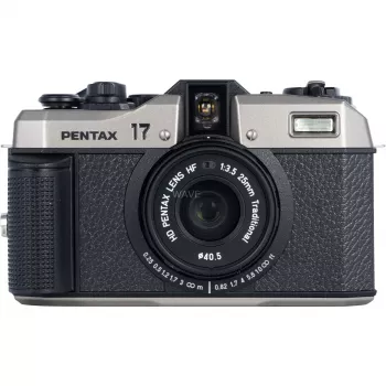 Pentax 17 compacte filmcamera 35 mm zwart