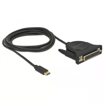Parallelkabel DeLOCK 62980 zwart 1,8 m