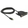 Parallelkabel DeLOCK 62980 zwart 1,8 m
