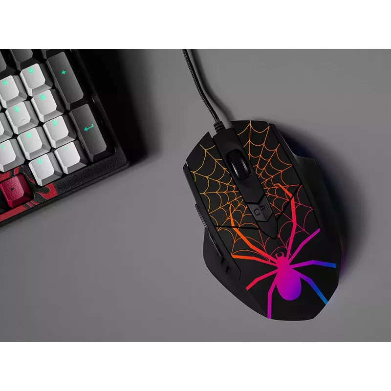 Muis GAMEZONE zwart Widow USB