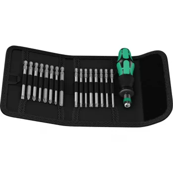 Combischroevendraaier Wera Kraftform Kompakt 60 set