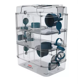 Nagarium ZOLUX Klatka RODY3 TRIO kleur blauw