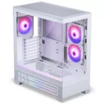 PHANTEKS XT View Matrix pc-behuizing, midi-tower, E-ATX, gehard glas, Matrix LED - wit (PH-XT523VM1_DWT01)