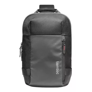 Schoudertas Tomtoc Navigator-T24 S — zwart, compact voor dagelijks gebruik