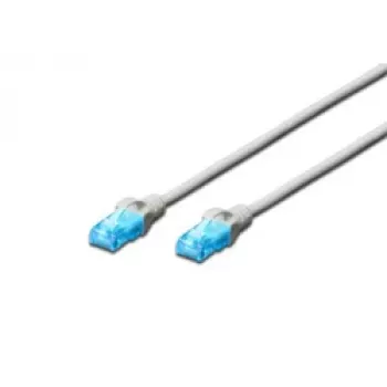 Patchkabel U/UTP Cat.5e PVC 0,5m blauw