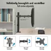 Monitorarm 17-32 inch, max. 10 kg, staal