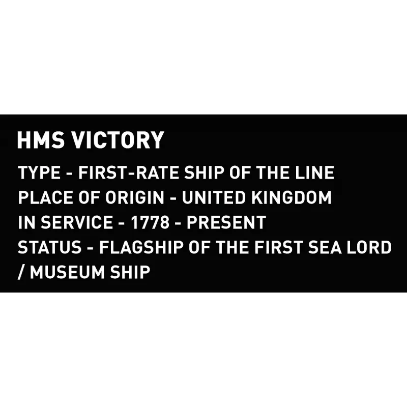 Bouwset Cobi HMS Victory — 2.517 onderdelen, gedetailleerd historisch zeilschipmodel