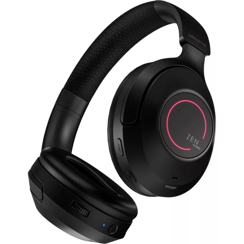 Creative 51EF1040AA000 Zen Hybrid Pro on-ear headset Bluetooth zwart