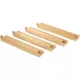 Brio World 1/1 rechte rails (D), spoorbaan