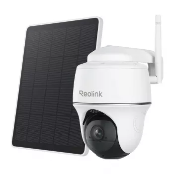 Reolink Argus serie B420 batterijgevoede WiFi-beveiligingscamera met Solar Panel Lite (BWPT2K01SPW)