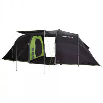 High Peak Tauris 6 zwart tunneltent
