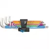 Set metrische inbussleutels HEX-PLUS, 9-delig