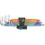 Set metrische inbussleutels HEX-PLUS, 9-delig