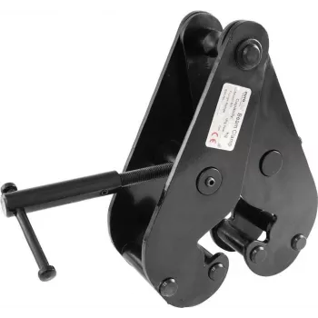 Traverseklem EUROLITE 58011090, draagvermogen 3000 kg, zwart