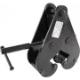 Traverseklem EUROLITE 58011090, draagvermogen 3000 kg, zwart