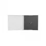 MEDIARANGE cd-jewelcase single tray - cd-opbergdoos - capaciteit: 1 cd/dvd - zwart (verpakking van 100)