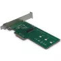 Inter-Tech KT016 PCIe-adapter voor M.2-PCIe-stations (station M.2 PCIe, host PCIe x4), kaart