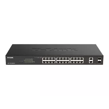 D-Link DGS-1100-26MPV2/E netwerkswitch Managed L2 Gigabit Ethernet (10/100/1000) Power over Ethernet (PoE) zwart