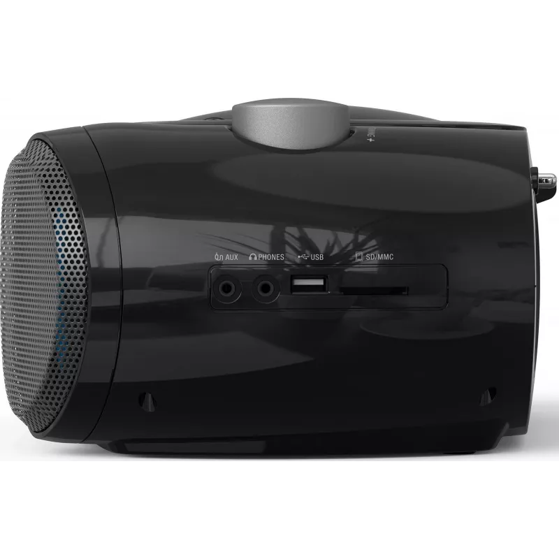 Draagbare Bluetooth-boombox SENCOR SPT4710B — 20 W totaalvermogen, Bluetooth 5.3, cd/usb/fm, batterij- of netvoeding