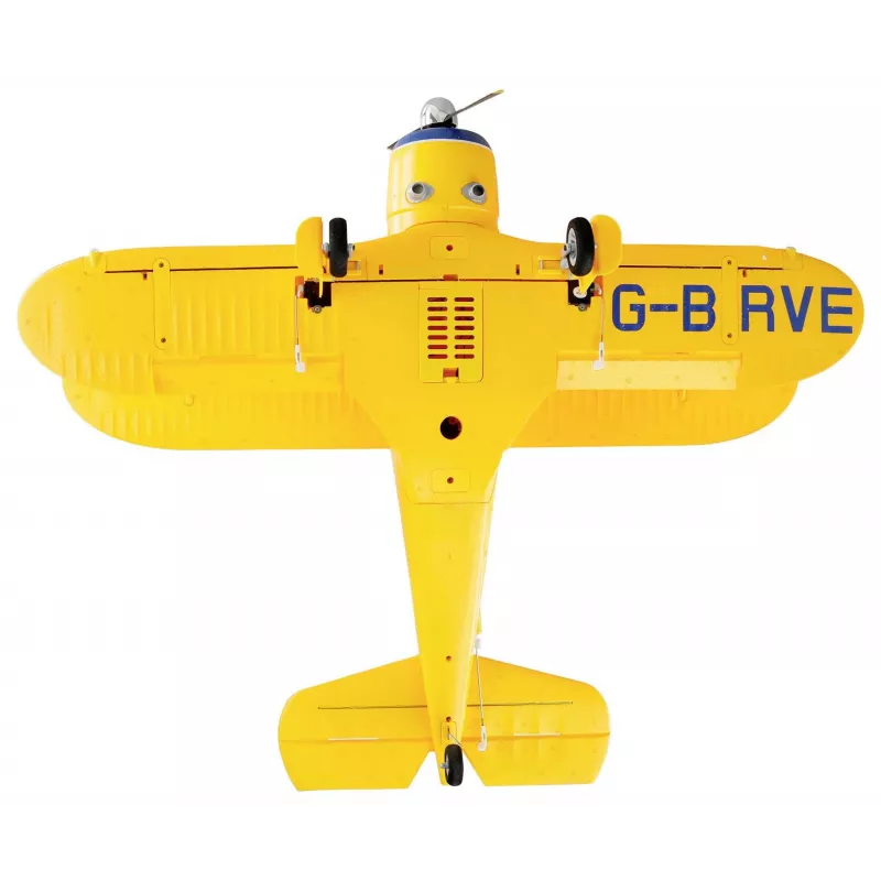 RC-vliegtuig Amewi AMXFlight Beech D17s 3D/6G RTF — geel, vliegklaar model