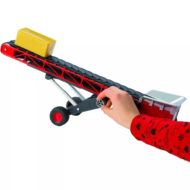 Modelbouwaccessoire Bruder 02031 — kunststof reserveonderdeel, zwart en rood