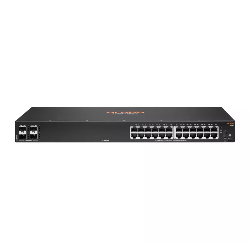 HPE Aruba Networking CX 6100 24G 4SFP+ switch