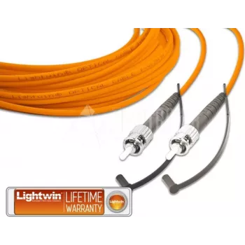 Lightwin high quality simplex LWL-patchkabel, MM OM2, ST - ST LWL-patchkabel (LSP-50 ST-ST 10.0)