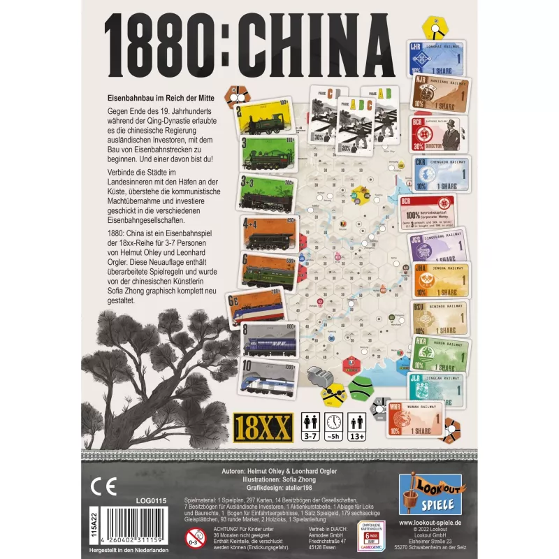 1880: China, bordspel