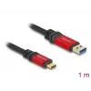 USB-kabel DeLOCK 80617 1m USB Type-A naar Type-C 10 Gbit/s