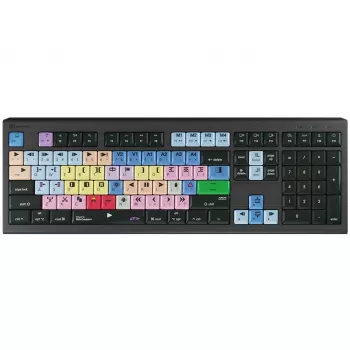 Logickeyboard Avid Media Composer Astra 2 toetsenbord universeel USB QWERTY Duits grijs