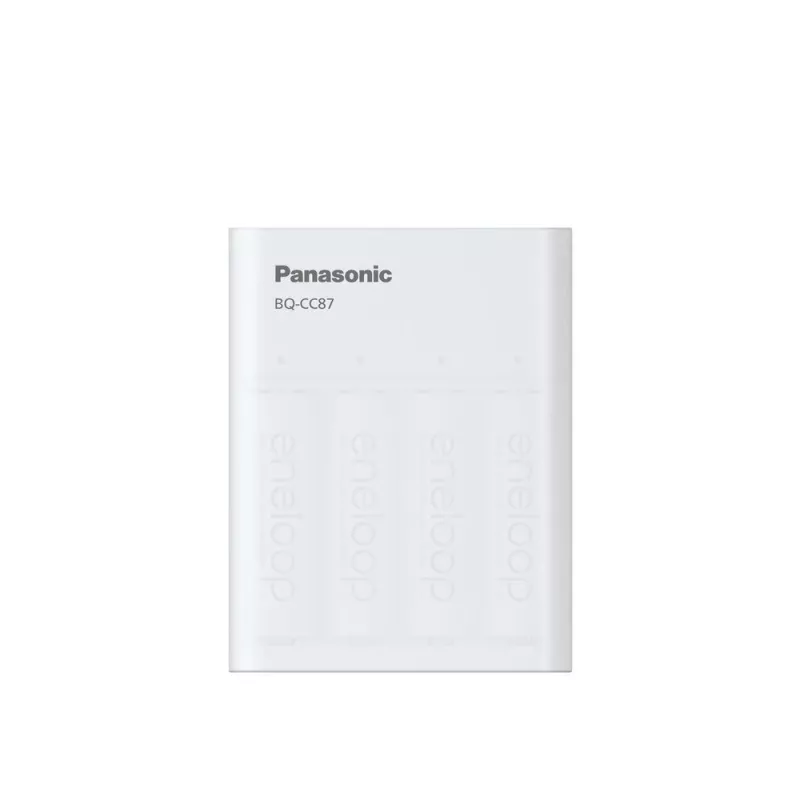 USB-lader PANASONIC Eneloop Smartplus BQ-CC87 + 4x AA 2000 mAh (K-KJ87MCD40USB)