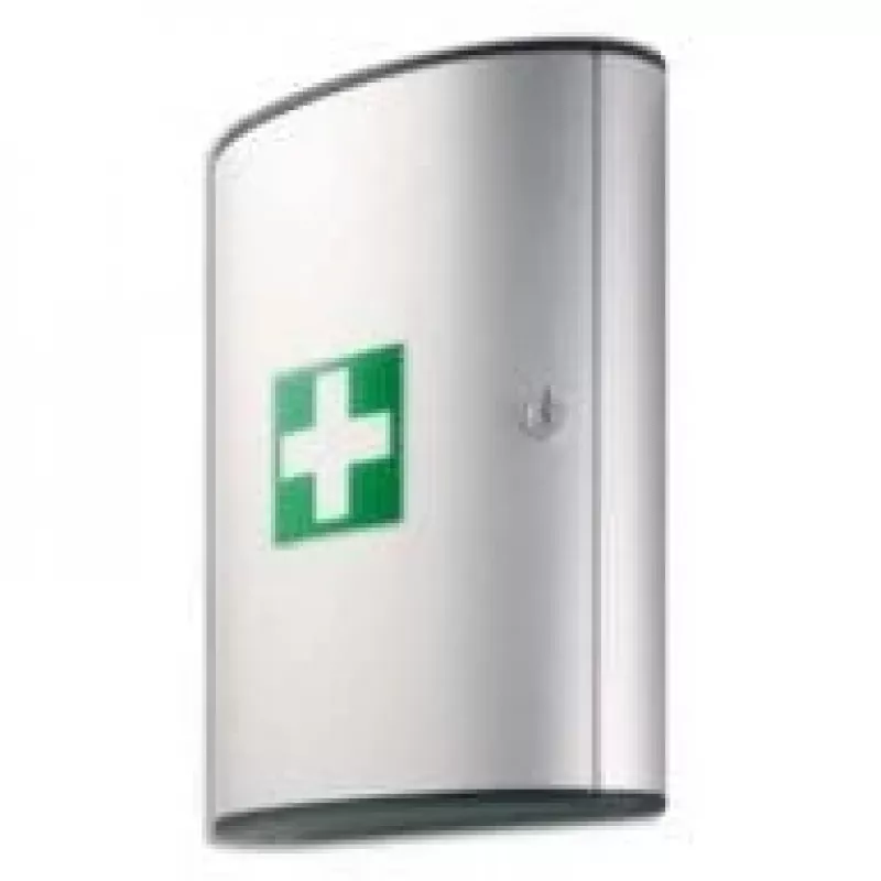 Durable 197323 EHBO-doos L, aluminium, zilver