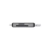 SD-kaartlezer 3-in-1, USB-C + USB-A 2.0 + Micro-USB