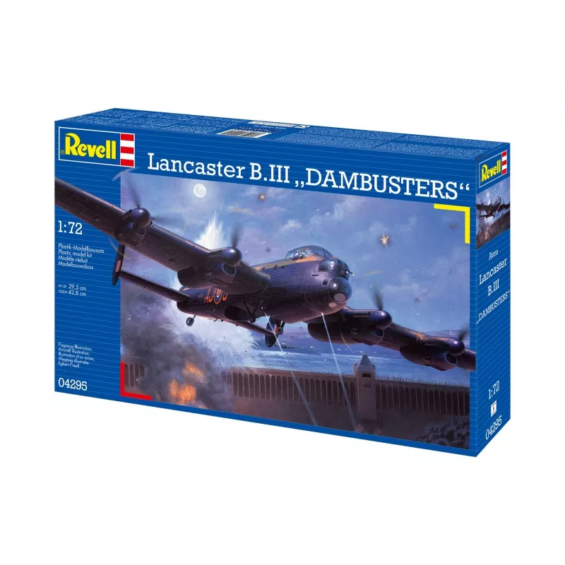 Revell Lancaster B. III Dambusters (04295) 1:72 schaal vliegtuig plastic modelbouwset