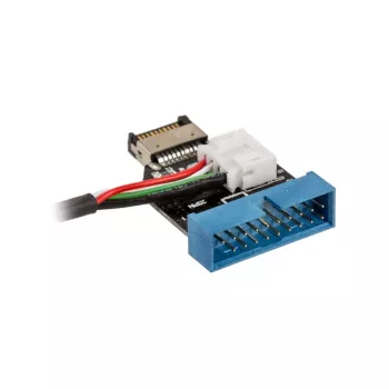 Interne USB-kabel Akasa AK-CBUB38-40BK 0,4 m