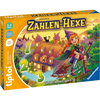 tiptoi Zahlen-Hexe, bordspel