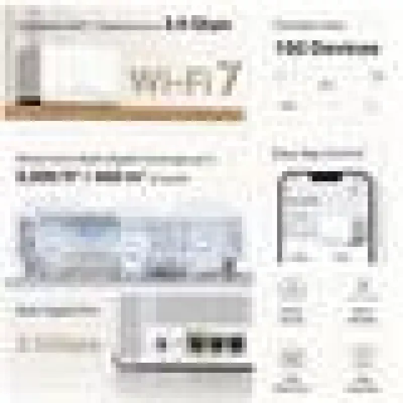 Mesh-systeem MERCUSYS Halo H27BE dual-band Wi‑Fi 6, 2-pack, 3x LAN, 3568 Mbit/s, interne antennes, wit
