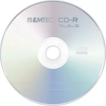 CD-R Emtec ECOC802552CB 700 MB 52x 25 stuks