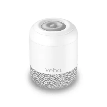 Veho VSS-703-MZS-W Bluetooth-luidspreker – draagbare draadloze luidspreker, 10 uur accuduur, IPX4 waterafstotend