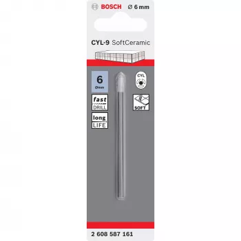 Tegelboor Bosch CYL-9 Ceramic 6 mm 80 mm