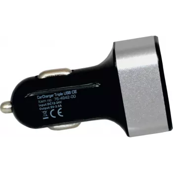 Autolader TECHNISAT CARCHARGER TRIPLE USB C met drie USB-C/USB-A-aansluitingen