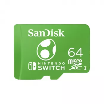 Geheugenkaart SanDisk 64GB MicroSDXC UHS-I SDSQXAO-064G-GN6ZN