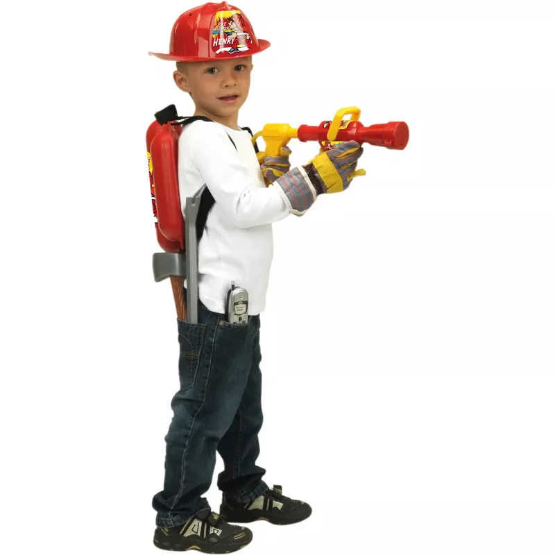 Theo Klein professionele brandweer-rugzak-spuitpistool speelgoed-waterwerper