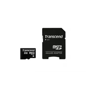 Transcend 2GB MicroSD TS2GUSD flashkaart
