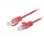 Lanberg PCF6-20CC-0025-R Cat.6 F/UTP patchkabel, verpakking van 10, 0,25 m, Rood