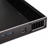 PC-behuizing Akasa Plato X7D small form factor zwart
