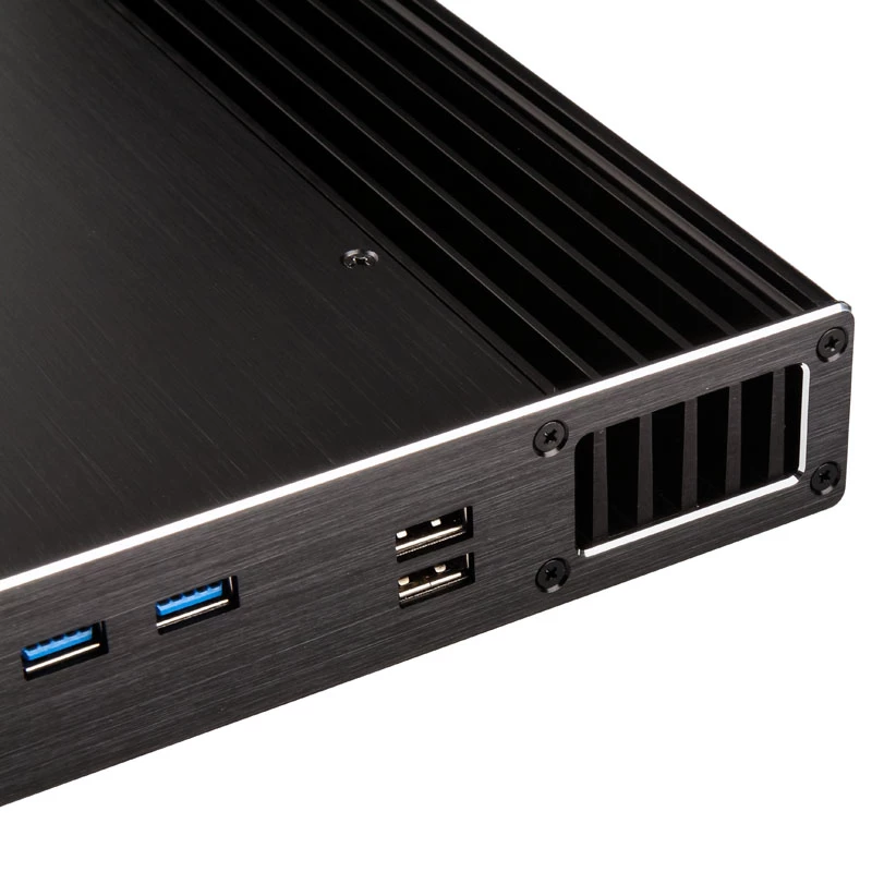 PC-behuizing Akasa Plato X7D small form factor zwart
