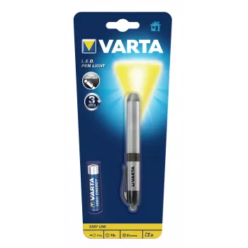 Varta -LEDPL - pin-knipperlicht - zilver - aluminium - LED - 1 lampen - 3 lm