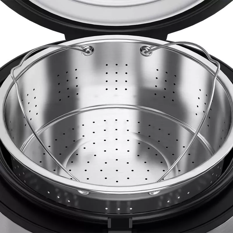 Rijstkoker GASTROBACK Rice Control Low Carb & Steam, 3 L, 450 W, zwart/RVS
